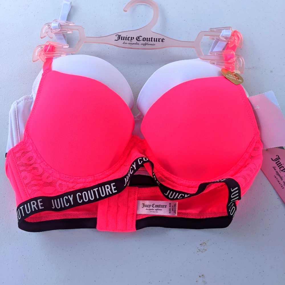 Juicy couture push up bra 34 B